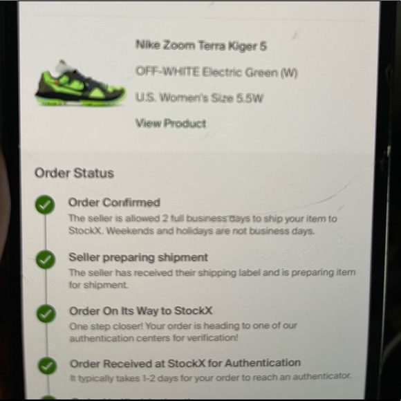 Nike zoom terra kiger 5/OW - Picture 7 of 8